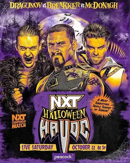 NXT Halloween Havoc 2022 PPV 10/22/22 October 22nd 2022