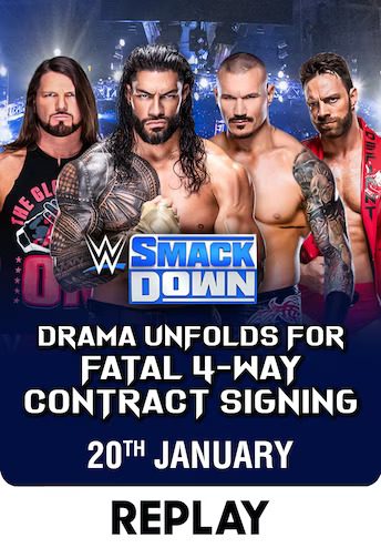 WWE Smackdown Live 1/19/24 January 19th 2024