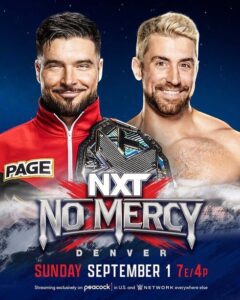 WWE NXT No Mercy 2024 PPV Live 9/1/24 September 1st 2024